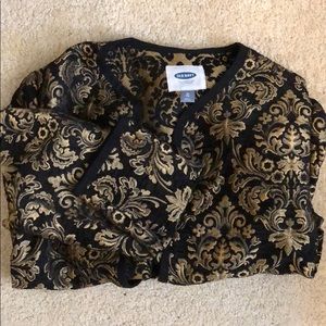 Cropped Jacquard Jacket